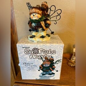 Dicksons Snowflake Angels Percy Figurine